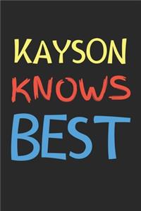 Kayson Knows Best