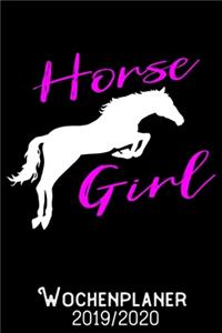 Horse Girl - Wochenplaner 2019 - 2020