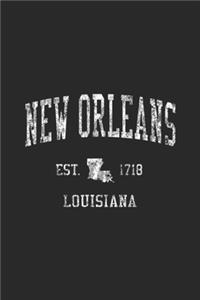 New Orleans est 1718 Louisiana