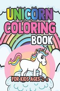 Unicorn Coloring Book for Kids Ages 2-4: Funny Unicorns Star Magical Gifts for Childrens