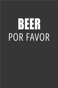 Beer Por Favor Notebook