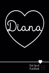 Diana Dot Grid Notebook