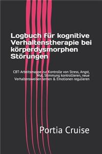 Logbuch für kognitive Verhaltenstherapie bei körperdysmorphen Störungen