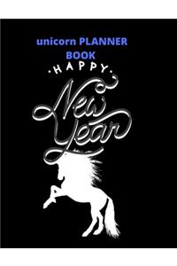 planner book gift unicorn