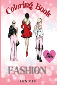 Fashion Coloring Book For Girls