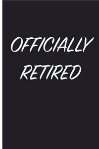Officially Retired