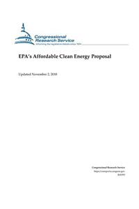 Epa's Affordable Clean Energy Proposal