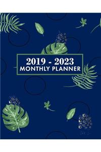 2019-2023 Monthly Planner