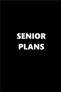 2019 Weekly Planner School Theme Senior Plans Black White 134 Pages