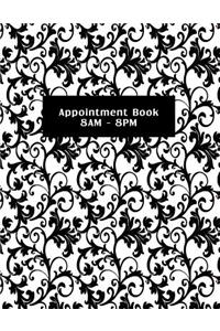 Appointment Book 8am - 8pm
