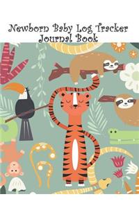 Newborn Baby Log Tracker Journal Book