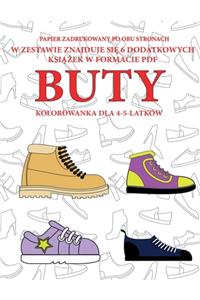 Kolorowanka dla 4-5-latków (Buty)