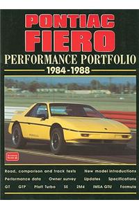 Pontiac Fiero Performance Portfolio 1984-1988