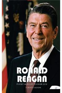 RONALD REAGAN Pocket Monthly Planner 2018