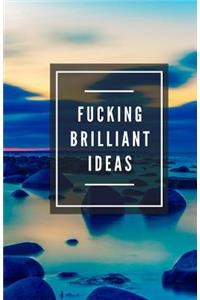 Fucking Brilliant Ideas (Notebook)