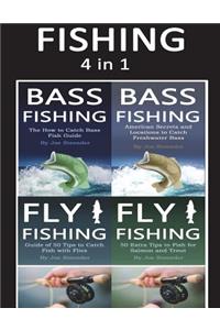 Fishing: Guide of Fly Fishing and Bass Fishing Tips for Beginners and Advanced Anglers