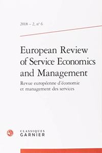 European Review of Service Economics and Management