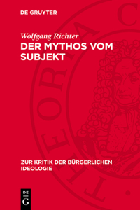 Der Mythos Vom Subjekt