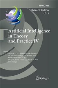 Artificial Intelligence in Theory and Practice IV