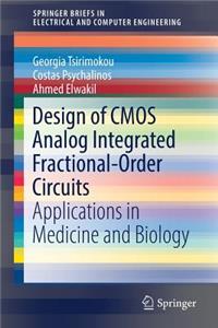 Design of CMOS Analog Integrated Fractional-Order Circuits