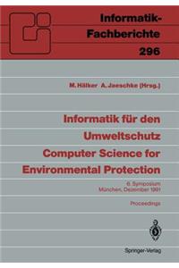 Informatik Für Den Umweltschutz / Computer Science for Environmental Protection