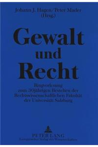 Gewalt Und Recht