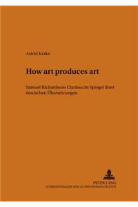 «How art produces art»