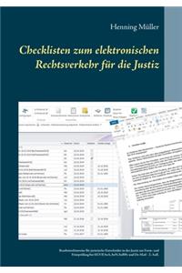 Checklisten zum elektronischen Rechtsverkehr für die Justiz