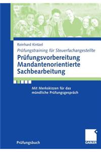 Prüfungsvorbereitung Mandantenorientierte Sachbearbeitung