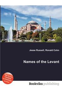 Names of the Levant