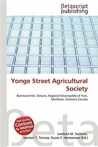 Yonge Street Agricultural Society