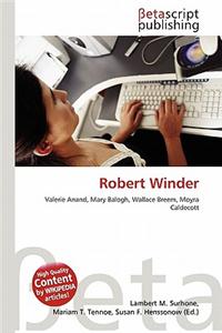Robert Winder