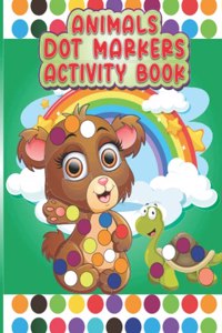 Animals Dot Markers Activity Book