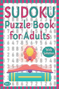 Sudoku Puzzle Book For Adults