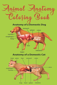 Animal Anatomy Coloring Book