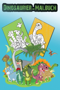 Dinosaurier-Malbuch