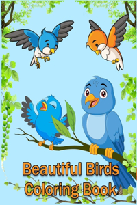 Beautiful Birds Coloring Book