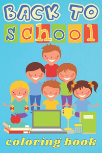 back to school coloring book