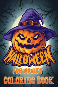 Halloween Coloring Book for Adults