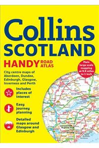 Collins Handy Road Atlas Scotland