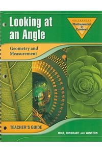 Looking at an Angle: Geometry and Measurement
