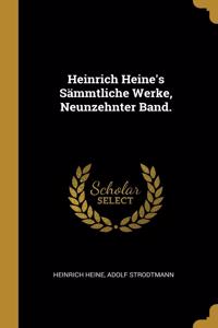 Heinrich Heine's Sämmtliche Werke, Neunzehnter Band.