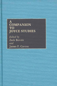 Companion to Joyce Studies