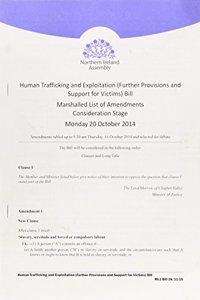 Human Trafficking and Exploitation (Further Provisions and Support for Victims) Bill