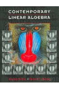 Contemporary Linear Algebra with Maple Manual Set