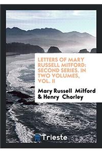 Letters of Mary Russell Mitford