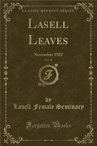 Lasell Leaves, Vol. 48