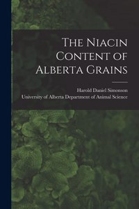 Niacin Content of Alberta Grains