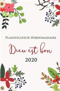 Dieu Est Bon Planificador Semanal 2020