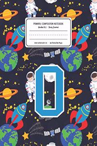 Primary Composition Notebook Grades K-2 Story Journal O